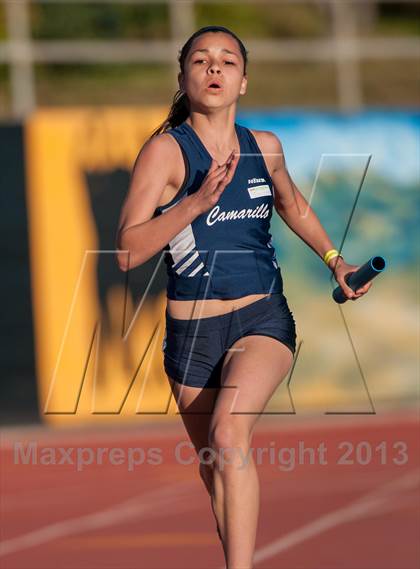 Thumbnail 3 in 2013 Ventura Invitational Girls 4X400 Relay photogallery.