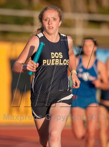 Thumbnail 2 in 2013 Ventura Invitational Girls 4X400 Relay photogallery.