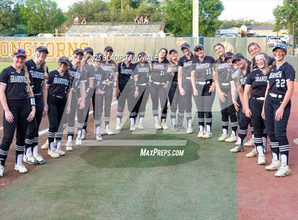 Thumbnail 1 in Grandview vs. Whitesboro (UIL Softball 3A Div 1 Final) photogallery.