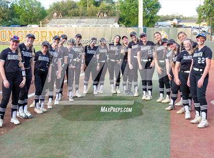 Thumbnail 3 in Grandview vs. Whitesboro (UIL Softball 3A Div 1 Final) photogallery.