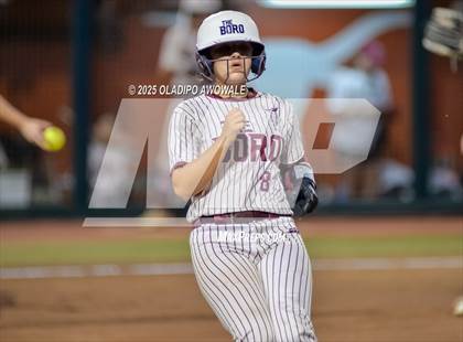 Thumbnail 1 in Grandview vs. Whitesboro (UIL Softball 3A Div 1 Final) photogallery.