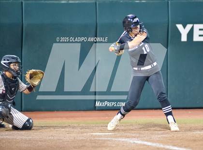 Thumbnail 1 in Grandview vs. Whitesboro (UIL Softball 3A Div 1 Final) photogallery.