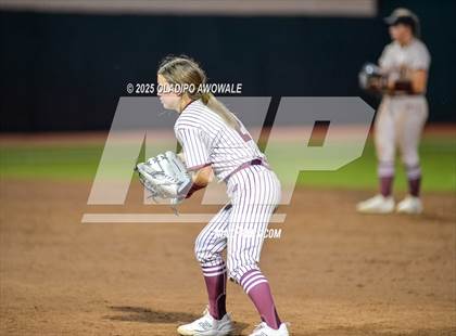 Thumbnail 2 in Grandview vs. Whitesboro (UIL 3A Softball Div 1 State Finals) photogallery.
