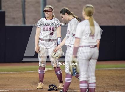 Thumbnail 2 in Grandview vs. Whitesboro (UIL Softball 3A Div 1 Final) photogallery.