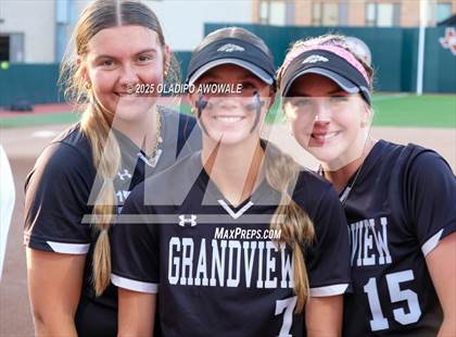 Thumbnail 2 in Grandview vs. Whitesboro (UIL Softball 3A Div 1 Final) photogallery.