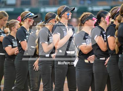 Thumbnail 3 in Grandview vs. Whitesboro (UIL Softball 3A Div 1 Final) photogallery.