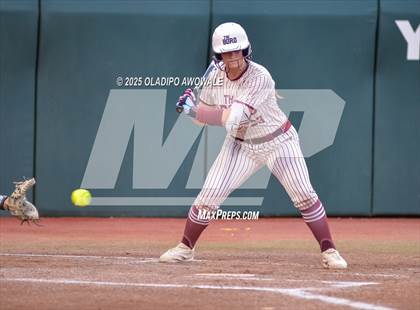 Thumbnail 3 in Grandview vs. Whitesboro (UIL Softball 3A Div 1 Final) photogallery.