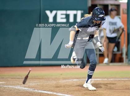 Thumbnail 2 in Grandview vs. Whitesboro (UIL Softball 3A Div 1 Final) photogallery.