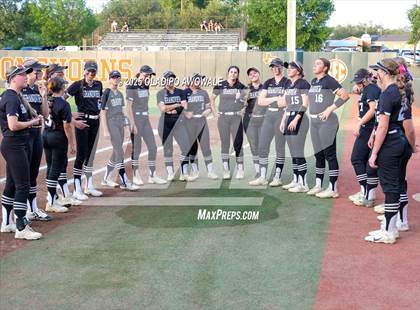 Thumbnail 3 in Grandview vs. Whitesboro (UIL Softball 3A Div 1 Final) photogallery.