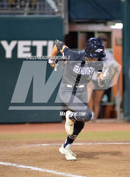 Thumbnail 3 in Grandview vs. Whitesboro (UIL Softball 3A Div 1 Final) photogallery.