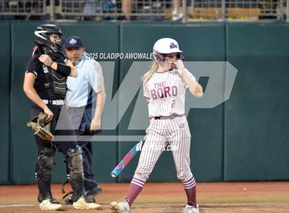 Thumbnail 3 in Grandview vs. Whitesboro (UIL Softball 3A Div 1 Final) photogallery.