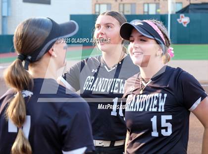 Thumbnail 3 in Grandview vs. Whitesboro (UIL Softball 3A Div 1 Final) photogallery.