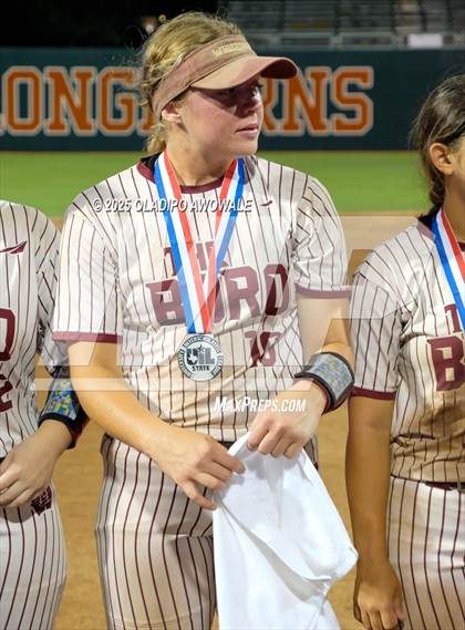 Thumbnail 3 in Grandview vs. Whitesboro (UIL Softball 3A Div 1 Final) photogallery.