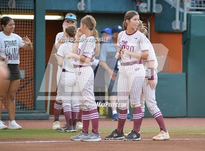 Thumbnail 3 in Grandview vs. Whitesboro (UIL Softball 3A Div 1 Final) photogallery.