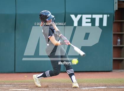 Thumbnail 2 in Grandview vs. Whitesboro (UIL 3A Softball Div 1 State Finals) photogallery.