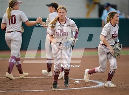 Thumbnail 1 in Grandview vs. Whitesboro (UIL Softball 3A Div 1 Final) photogallery.