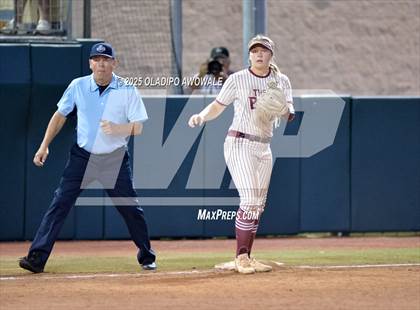 Thumbnail 3 in Grandview vs. Whitesboro (UIL Softball 3A Div 1 Final) photogallery.