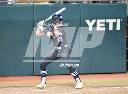 Thumbnail 1 in Grandview vs. Whitesboro (UIL Softball 3A Div 1 Final) photogallery.