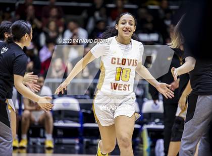 Thumbnail 3 in Clovis vs. Clovis West (CIF CS D1 Championship) photogallery.