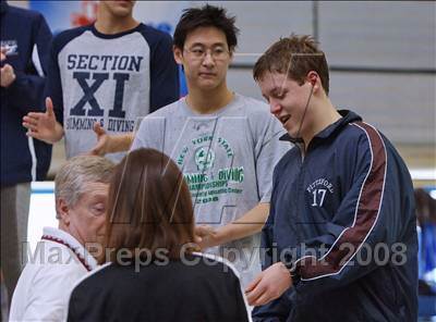 Thumbnail 1 in NYSPHSAA Boys Swimming & Diving Championships photogallery.