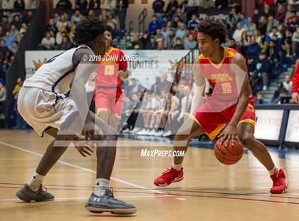 Thumbnail 3 in Bergen Catholic vs Ranney (HoopGroup Boardwalk Showcase) photogallery.
