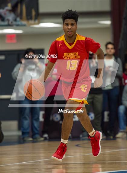 Thumbnail 3 in Bergen Catholic vs Ranney (HoopGroup Boardwalk Showcase) photogallery.