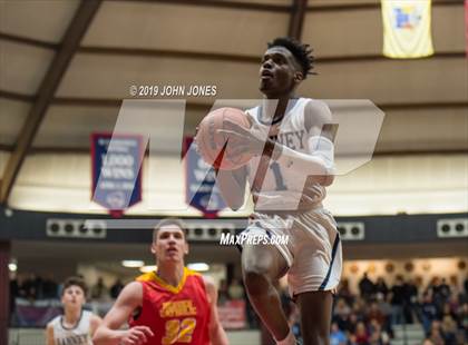 Thumbnail 1 in Bergen Catholic vs Ranney (HoopGroup Boardwalk Showcase) photogallery.