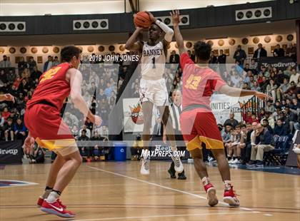 Thumbnail 2 in Bergen Catholic vs Ranney (HoopGroup Boardwalk Showcase) photogallery.