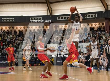 Thumbnail 1 in Bergen Catholic vs Ranney (HoopGroup Boardwalk Showcase) photogallery.