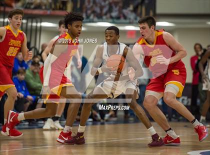 Thumbnail 2 in Bergen Catholic vs Ranney (HoopGroup Boardwalk Showcase) photogallery.