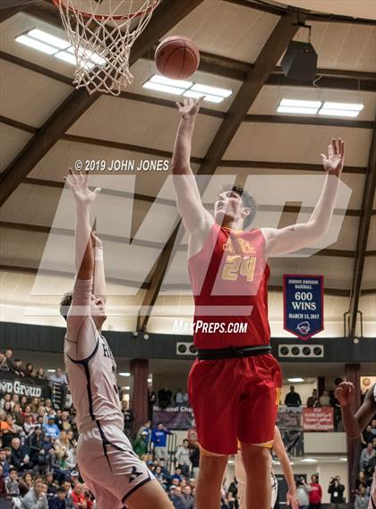 Thumbnail 3 in Bergen Catholic vs Ranney (HoopGroup Boardwalk Showcase) photogallery.