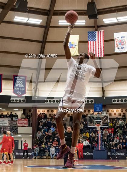 Thumbnail 2 in Bergen Catholic vs Ranney (HoopGroup Boardwalk Showcase) photogallery.