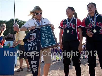 Thumbnail 3 in Logan vs. Amador Valley (CIF NCS D1 Final) photogallery.