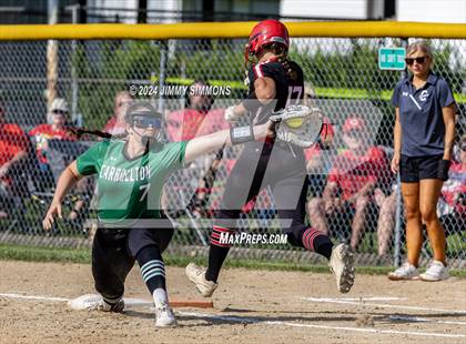 Thumbnail 2 in Calhoun @ Carrollton (IHSA 1A Sectional Championship) photogallery.