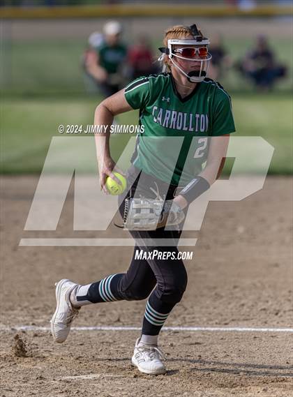 Thumbnail 3 in Calhoun @ Carrollton (IHSA 1A Sectional Championship) photogallery.