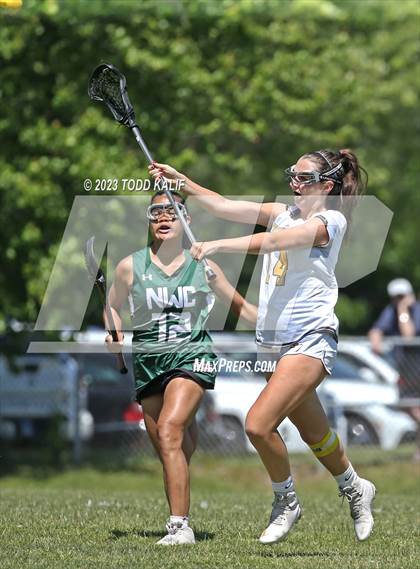 Thumbnail 1 in Northwest Catholic vs Haddam-Killingworth (CIAC Class S Qualifier) photogallery.