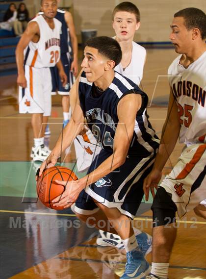 Thumbnail 2 in SA Madison @ Sam Rayburn (McDonald's Texas Invitational) photogallery.