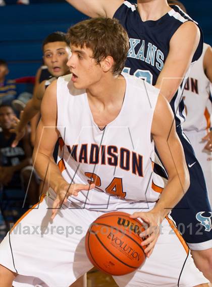 Thumbnail 1 in SA Madison @ Sam Rayburn (McDonald's Texas Invitational) photogallery.