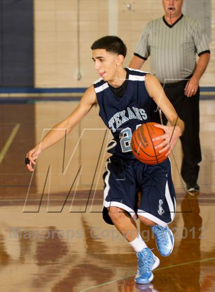 Thumbnail 1 in SA Madison @ Sam Rayburn (McDonald's Texas Invitational) photogallery.