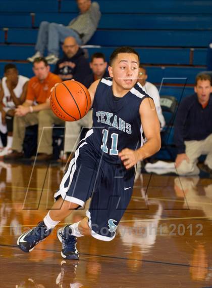 Thumbnail 2 in SA Madison @ Sam Rayburn (McDonald's Texas Invitational) photogallery.