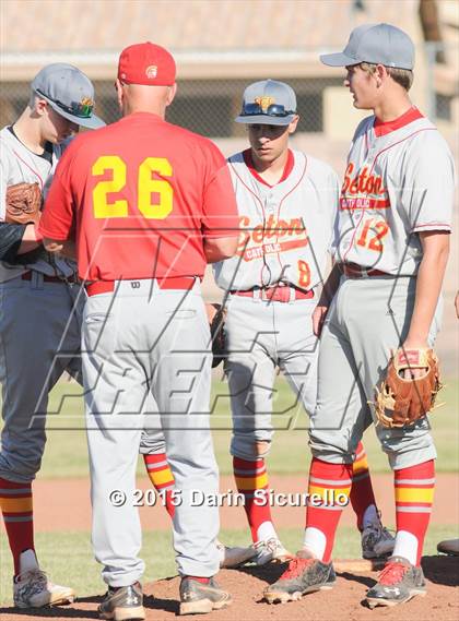 Thumbnail 3 in Seton Catholic vs. Westwood (Highland Triple Play Classic) photogallery.