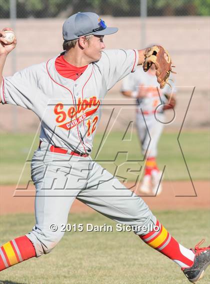 Thumbnail 3 in Seton Catholic vs. Westwood (Highland Triple Play Classic) photogallery.