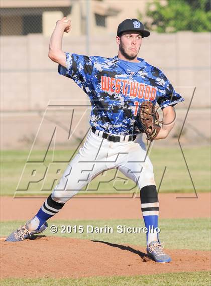 Thumbnail 1 in Seton Catholic vs. Westwood (Highland Triple Play Classic) photogallery.