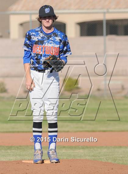 Thumbnail 1 in Seton Catholic vs. Westwood (Highland Triple Play Classic) photogallery.