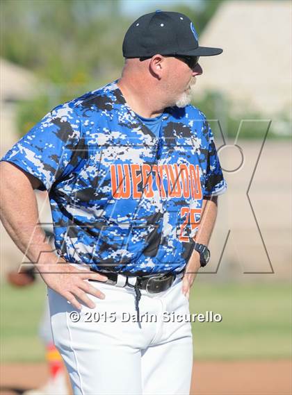 Thumbnail 2 in Seton Catholic vs. Westwood (Highland Triple Play Classic) photogallery.