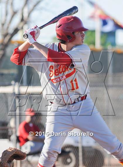 Thumbnail 1 in Seton Catholic vs. Westwood (Highland Triple Play Classic) photogallery.