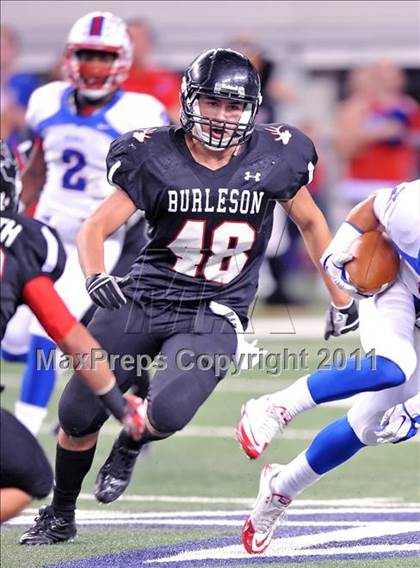 Thumbnail 3 in Burleson vs. Midway (4A Division 1 Region 1 Bi-District) photogallery.