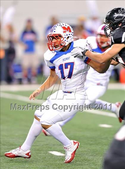 Thumbnail 1 in Burleson vs. Midway (4A Division 1 Region 1 Bi-District) photogallery.