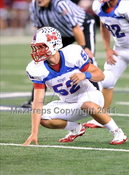 Thumbnail 3 in Burleson vs. Midway (4A Division 1 Region 1 Bi-District) photogallery.