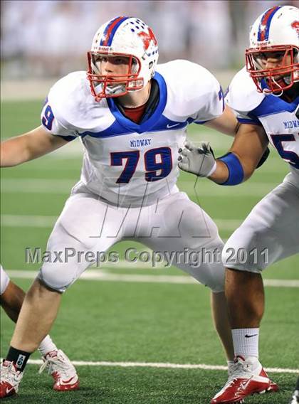 Thumbnail 2 in Burleson vs. Midway (4A Division 1 Region 1 Bi-District) photogallery.